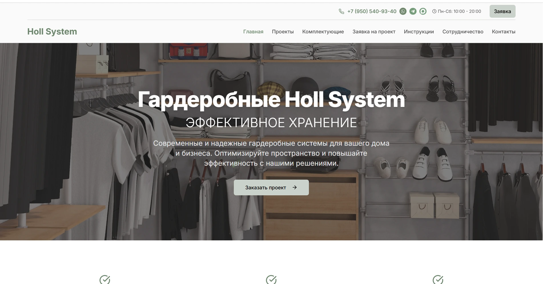 Hollsystem